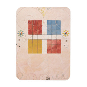 Hilma Af Klint, The Ten Largest No10, Abstract Art Magnet
