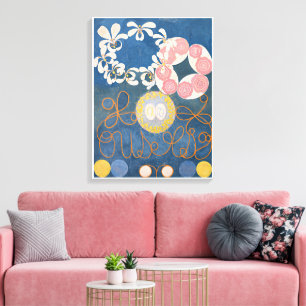Hilma Af Klint, The Ten Largest No1, Abstract Art Canvas Print