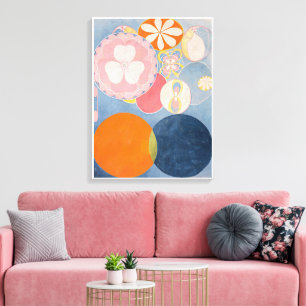 Hilma Af Klint, The Ten Largest No2, Abstract Art Canvas Print