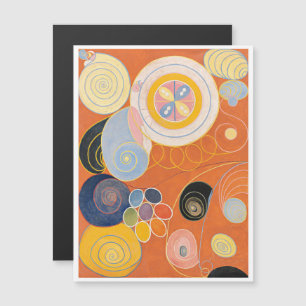 Hilma Af Klint, The Ten Largest No3, Abstract Art Magnetic Invitation
