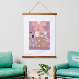 Hilma Af Klint, The Ten Largest No5, Abstract Art Hanging Tapestry