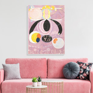 Hilma Af Klint, The Ten Largest No6, Abstract Art Canvas Print