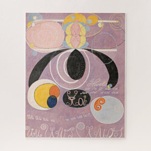 Hilma Af Klint, The Ten Largest No6, Abstract Art Jigsaw Puzzle