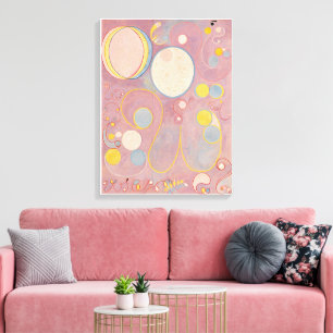 Hilma Af Klint, The Ten Largest No8, Abstract Art Canvas Print