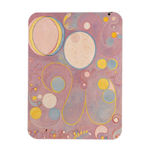 Hilma Af Klint, The Ten Largest No8, Abstract Art Magnet
