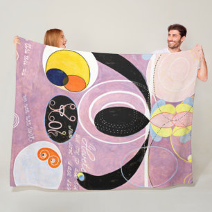 Hilma af Klint - The Ten Largest, No. 06 Fleece Blanket