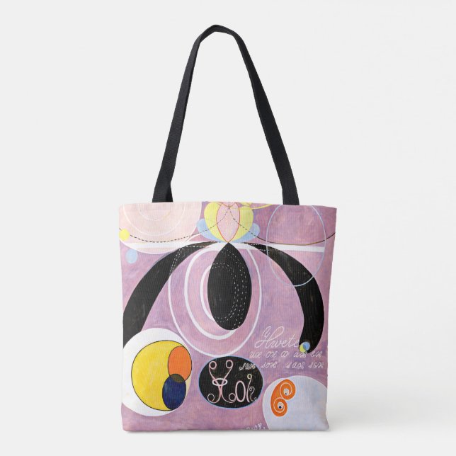 Hilma af Klint - The Ten Largest, No. 06 Tote Bag (Back)