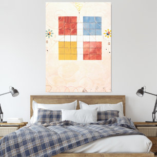 Hilma af Klint - The Ten Largest, No. 10, Old Age Canvas Print