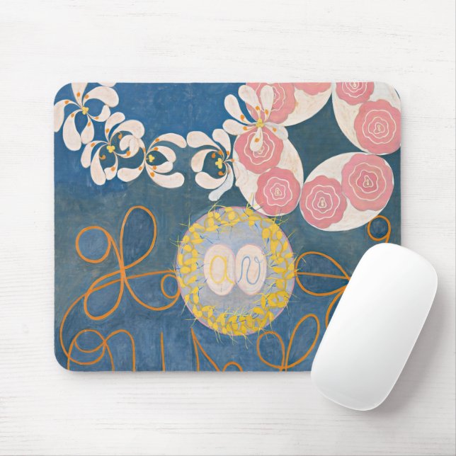 Hilma af Klint - The Ten Largest, No. 1 Mouse Mat (With Mouse)