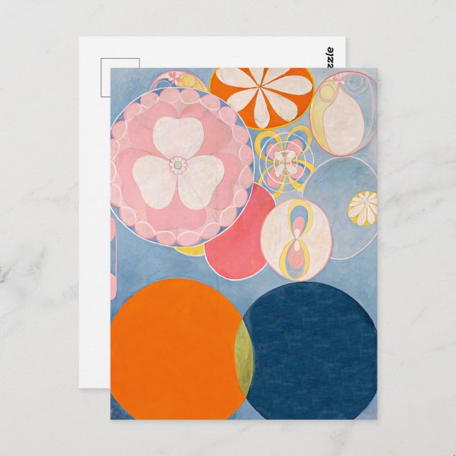 Hilma af Klint - The Ten Largest, No. 2, Childhood Postcard (Front/Back)