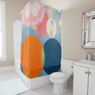 Hilma af Klint - The Ten Largest, No. 2, Childhood Shower Curtain
