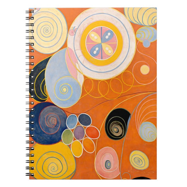 Hilma af Klint - The Ten Largest, No.3,Youth Notebook (Front)