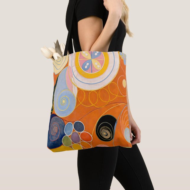 Hilma af Klint - The Ten Largest, No.3,Youth Tote Bag (Close Up)