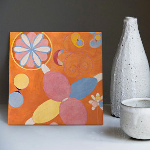 Hilma Af Klint The Ten Largest No. 4 Abstract Tile