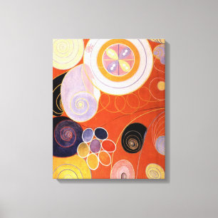 Hilma af Klint - The Ten Largest, No.4 Canvas Print