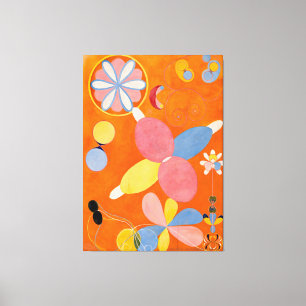 Hilma af Klint - The Ten Largest, No.4,Youth Canvas Print