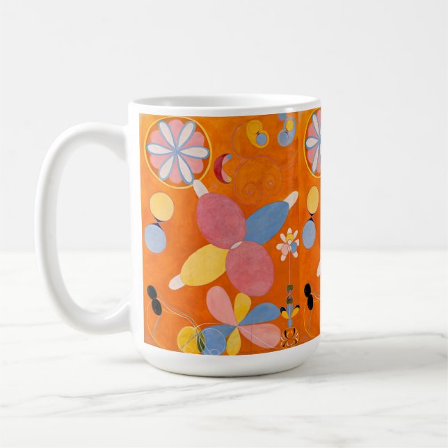 Hilma af Klint - The Ten Largest, No.4,Youth Coffee Mug (Left)