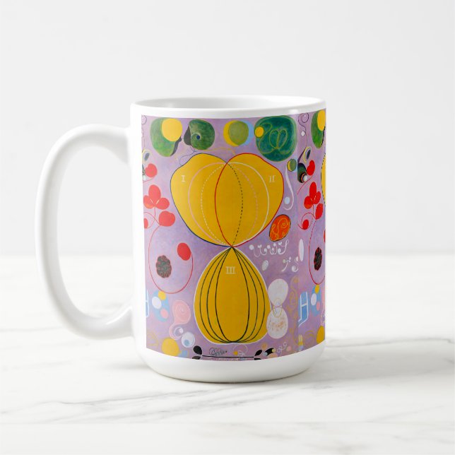 Hilma af Klint - The Ten Largest No. 7 Coffee Mug (Left)