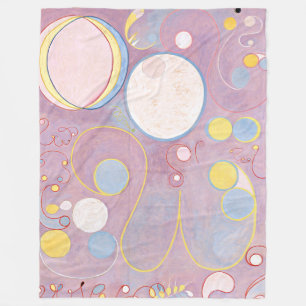 Hilma af Klint - The Ten Largest No. 8 Fleece Blanket