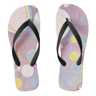 Hilma af Klint - The Ten Largest No. 8 Flip Flops