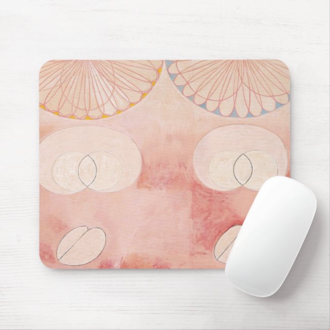 Hilma af Klint - The Ten Largest, No. 9 Mouse Mat (With Mouse)