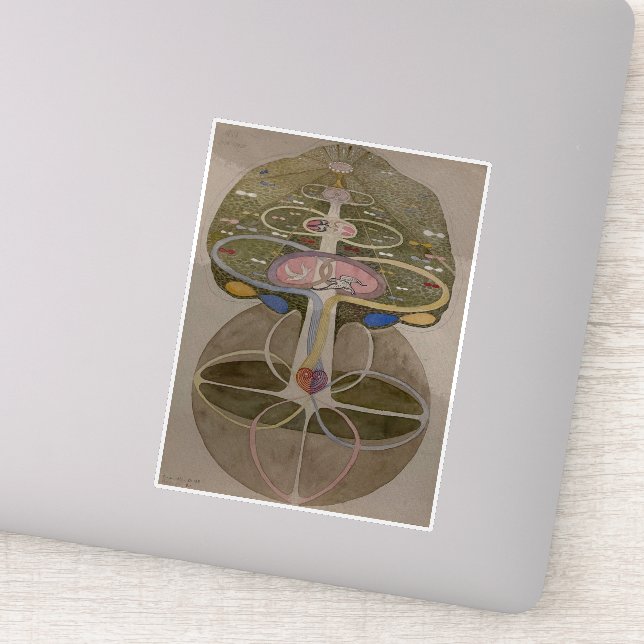 Hilma Af Klint, Tree Of Knowledge No1 Abstract Art (Detail)