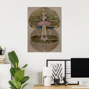 Hilma Af Klint, Tree Of Knowledge No1 Abstract Art Poster