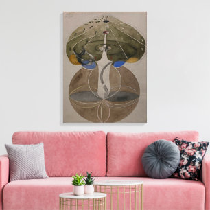 Hilma Af Klint, Tree Of Knowledge No2 Abstract Art Canvas Print