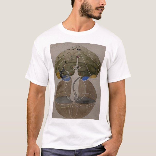 Hilma Af Klint, Tree Of Knowledge No2 Abstract Art T-Shirt (Front)
