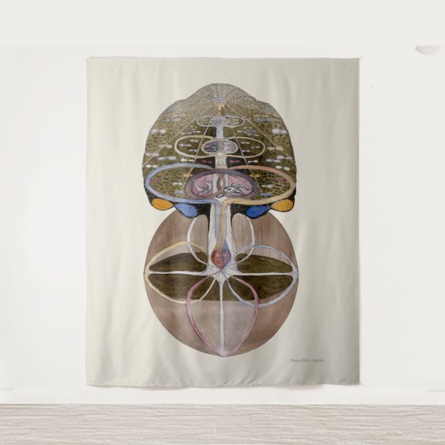 Hilma af Klint - Tree of Knowledge, No. 1 Tapestry (Front)