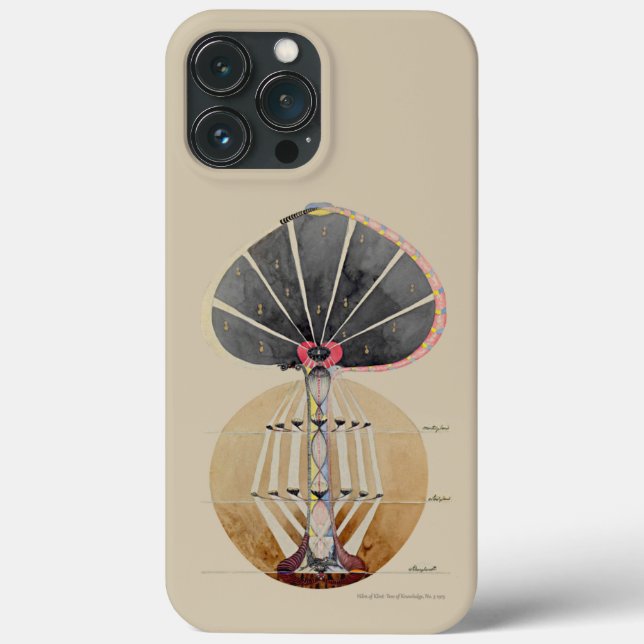 Hilma af Klint - Tree of Knowledge, No. 3 Case-Mate iPhone Case (Back)
