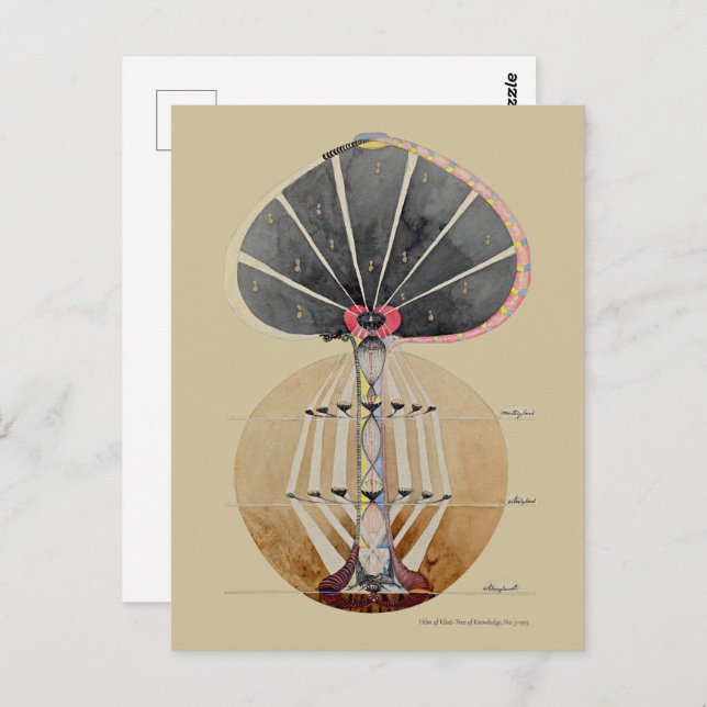 Hilma af Klint - Tree of Knowledge, No. 3 Postcard (Front/Back)