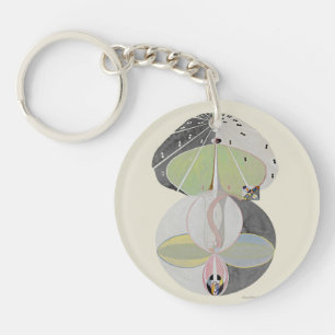Hilma af Klint - Tree of Knowledge, No. 5 Key Ring