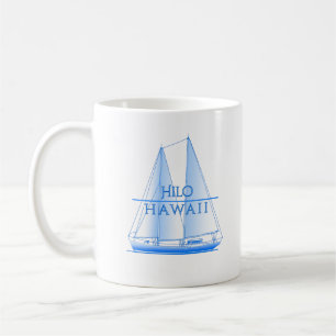 Hilo Coastal Nautical Sailing Sailor Coffee Mug