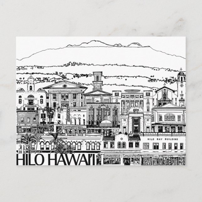 Hilo Postcard (Front)