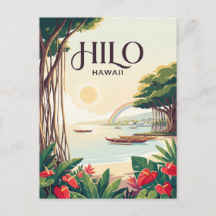 Hilo USA Postcard