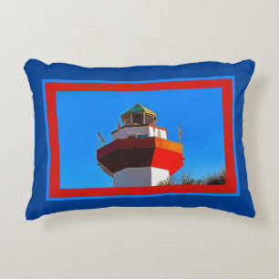 Hilton Head Harbour Town Lighthouse Decorative Cushion