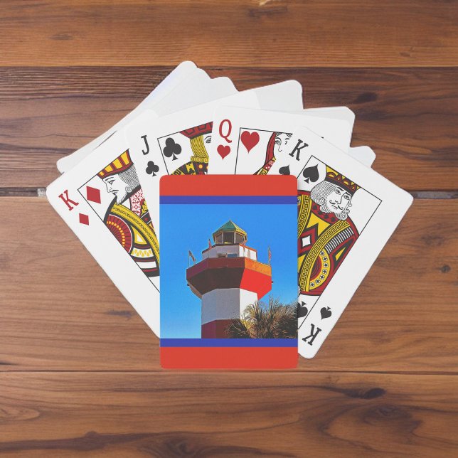 Hilton Head Island Harbour Town Lighthouse Playing Cards (Creator Uploaded)