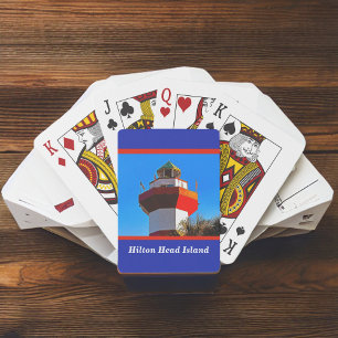 Hilton Head Island Harbour Town Lighthouse Playing Playing Cards