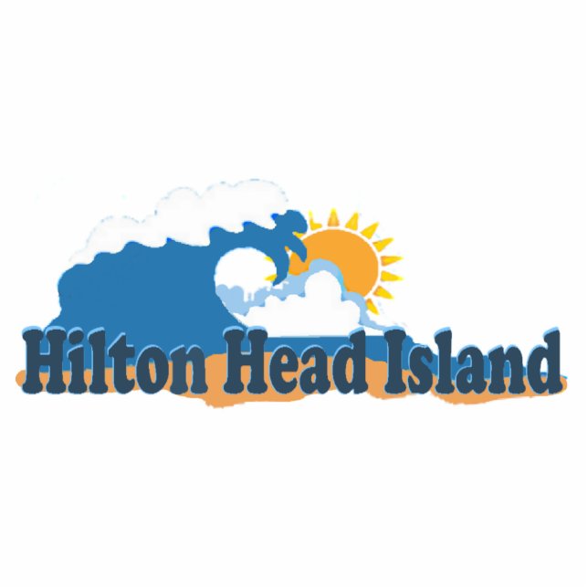 Hilton Head Island. Photo Sculpture Magnet (Front)