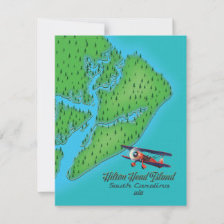 Hilton Head island South Carolina Map