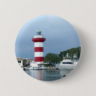 Hilton Head Lighthouse 6 Cm Round Badge