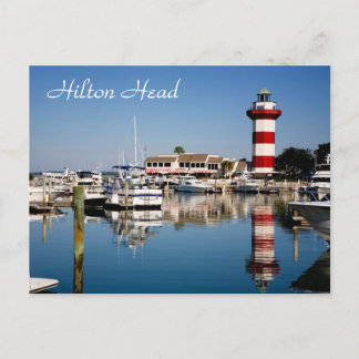 Hilton Head, SC Harbour Town Lighthouse Postcard