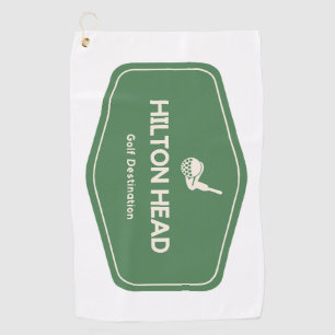 Hilton Head South Carolina Golf Destination Golf Towel