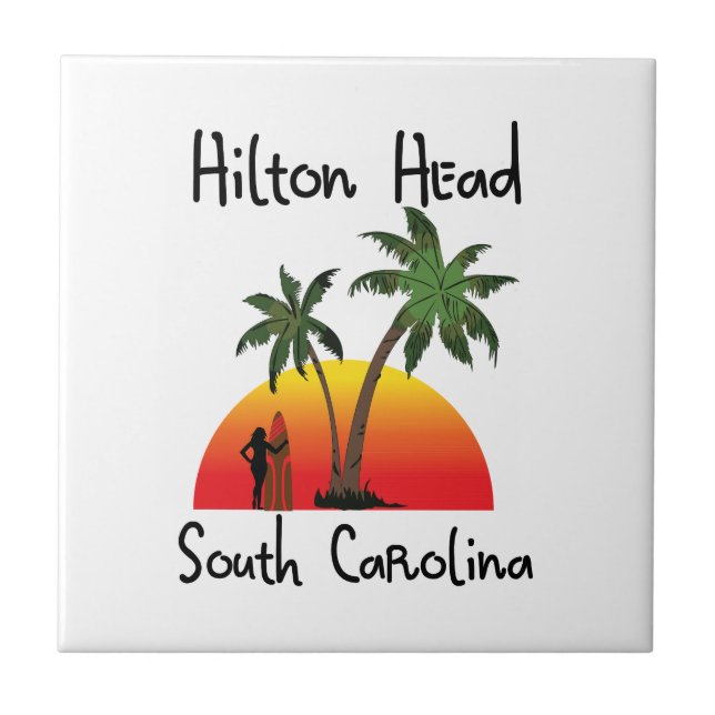 Hilton Head South Carolina Tile (Front)