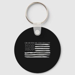 Him By The Ballot Kamala Harris Wheimer 2024 Presi Key Ring