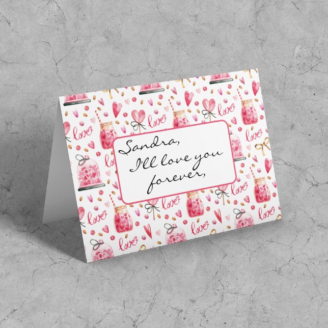 Him or Her, Valentines Day Love Hearts Card (Creator Uploaded)