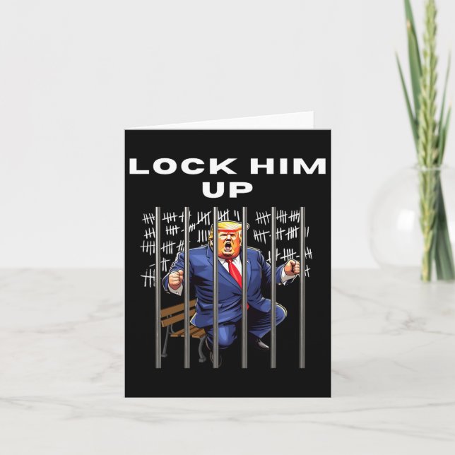 Him Up Anti-trump  Card (Front)