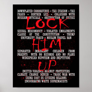 Him Up Anti-trump Poster