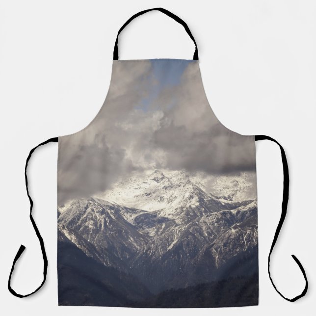 Himalaya in Bhutanbhutan,blue,himalaya,landscape,m Apron (Front)